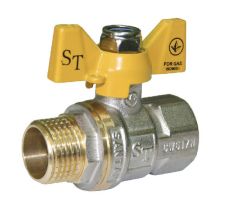 Кран шар.1/2" нв жм SANTAN Professional