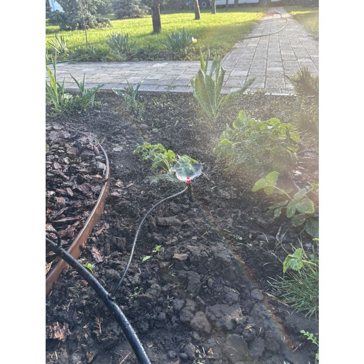 Микроджет Presto-PS крапельниця для поливу Парасольку 360°, в упаковці - 50 шт (AS-M68) - 9