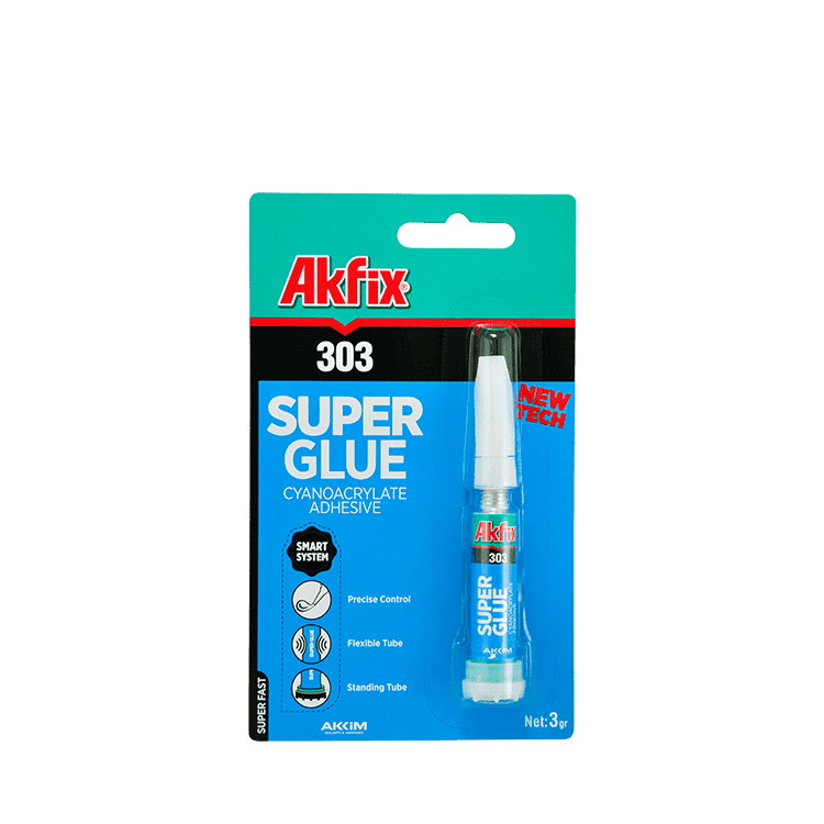 Супер-клей Akfix 3 г 303 - 1