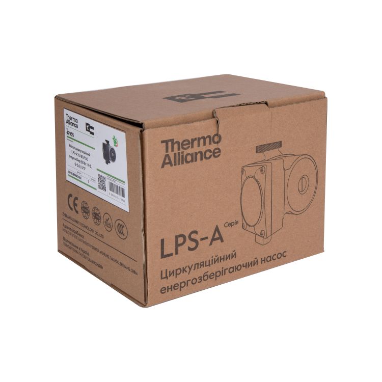 Насос циркуляційний Thermo Alliance LPSA 25/80/130 енергозберігаючий - 7