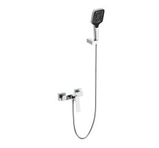 Змішувач для душу Qtap Capricorn з душовим гарнітуром Chrome (k35) QTCAP4060102C48221