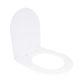 Qtap Сидіння для унітаза (Jay 640, Swan 640) 422x360x30 мм, White, з мікроліфтом, Slim Duroplast, Quick Release QTSC179W48699 - 4