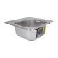 Кухонна мийка Brinex 3838 0,6 мм Satin (BRIN3835SAT06) - 4