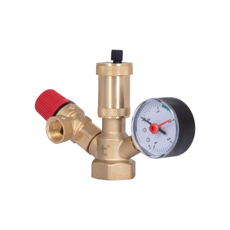 Группа безопасности котла (в сборе)1&amp;quot; эконом SD291 - 4