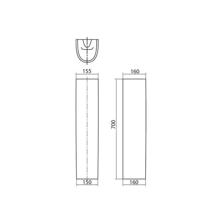 FREJA пьедестал для комплектации с L71150,L71155,L71160 (укр.) - 2