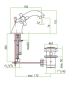 Смеситель для умывальника Santan Margot 26CR0622 - 2