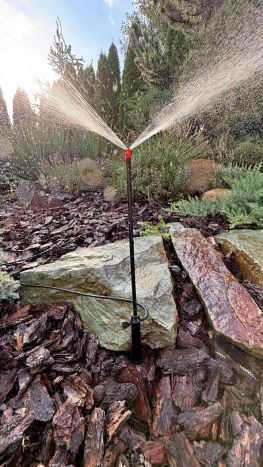 Микроджет Presto-PS капельница для полива Шуруп 90 л/ч 360° (MJS-036) (минимальное количество для заказа от 100 шт) - 5