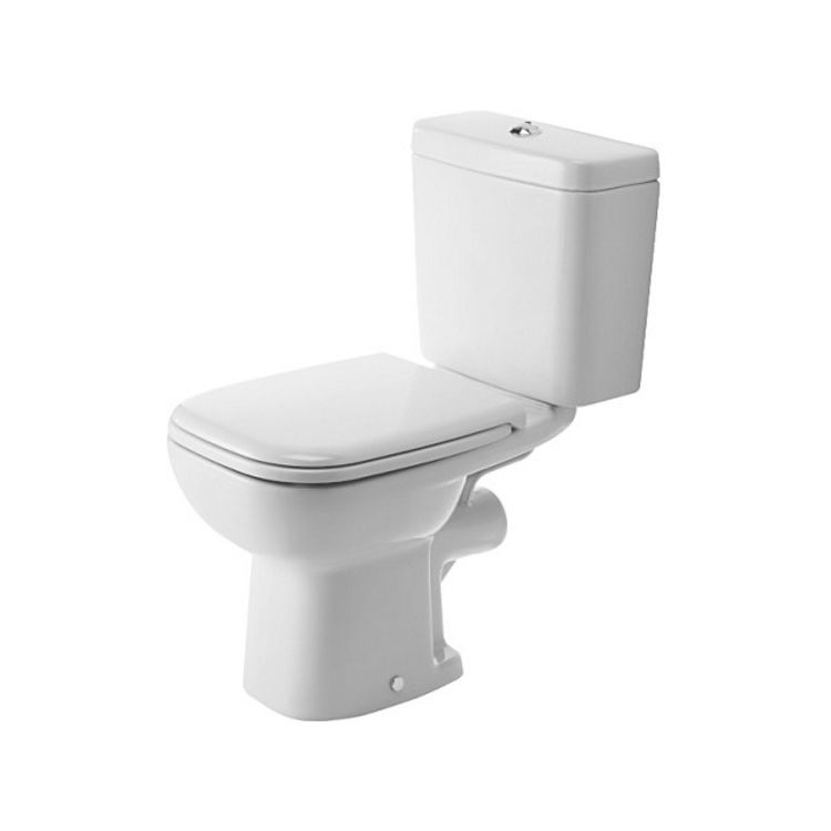 D-CODE унітаз 65*35,5*38,5 см, підлоговий, горизонтальний випуск - 1
