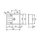 Кухонная мойка Lidz 650x500/200 BLA-03 (LIDZBLA03650500200) - 2