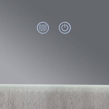 Дзеркало Qtap Taurus (TA1) 800×700 мм з LED-підсвічуванням Touch, з антизапотіванням, з димером, рег. темп. кольору (3000-6500K) QTTAU80070048954 - 4