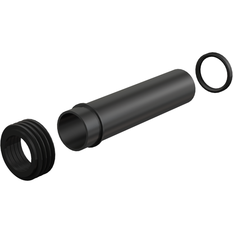 M901 Прокладка підводки + вивід А100 + гофрирована прокладка 45*58*25 Alca Plast - 1