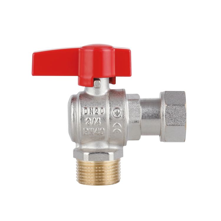 Кран кульовий кутовий 3/4&amp;quot;вз з накидною гайкою Standart TAS224W20 Thermo Alliance - 5