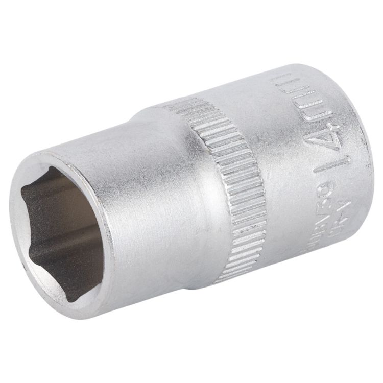 Насадка шестигранная короткая 1/2&amp;quot; 14мм CrV mid Sigma (6071141) - 3