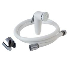 Гигиеническая лейка Valtemo VSS-632130 с точечным креплением и шлангом White/Grey