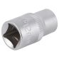 Насадка шестигранная короткая 1/2&amp;quot; 12мм CrV mid Sigma (6071121) - 4