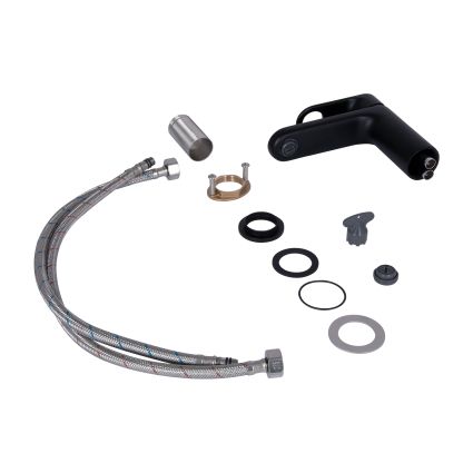 Змішувач для раковини Qtap Jay QTJAY270BLM45545 Black Matt - 4