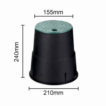 Клапанний бокс Presto-PS «Колодець» MINI круглий (VB 0106) - 5