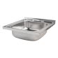 Кухонна мийка Brinex 5050 0,6 мм Satin (BRIN5050SAT06) - 4