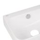 Комплект Qtap Tern: Раковина подвесная прямоугольная правая 450х260х155 мм White + Донный клапан PU02O - 5