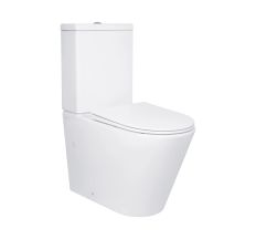 Унітаз підлоговий Qtap Swan Eco Ultra Quiet з сидінням Soft-close 640x360x835 мм QTSWA27W48748 White