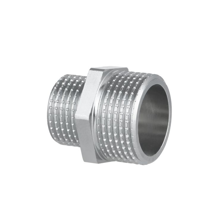 Ніпель редукційний SD Forte 3/4&amp;quot;х1/2&amp;quot; хром - 3