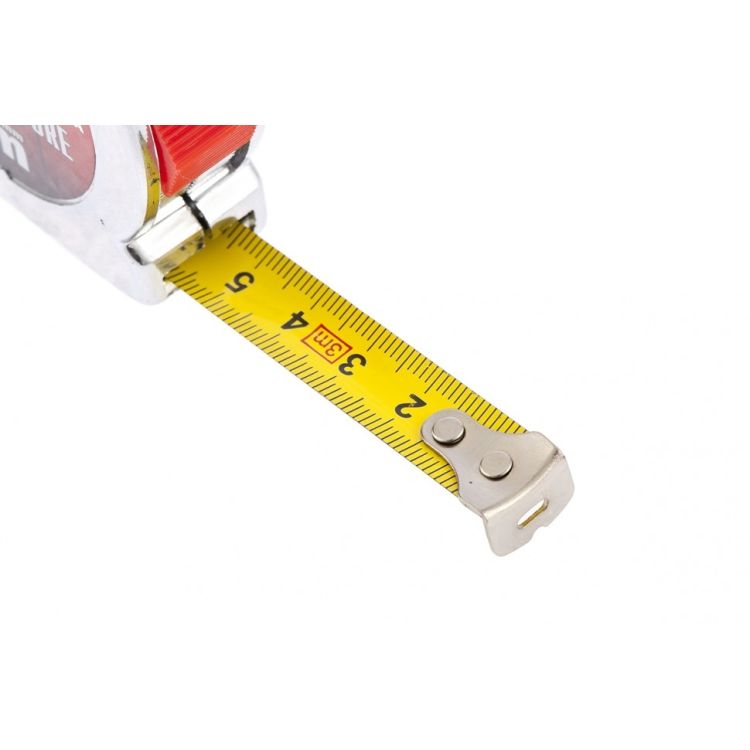 Рулетка Chrom, 3 м x 13 мм, хромированный корпус MTX 310369 - 3