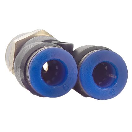 Штуцер цанговий (Y-подібний) Ø6*6*6мм МТ 1/4&amp;quot; Sigma (7027771) - 6