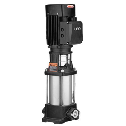 Насос центробежный многоступенчатый вертикальный 380В 1.1кВт H 50(40)м Q 142(83)л/мин нерж LEO 3.0 innovation LVR(S)5-8 (7711273) - 5