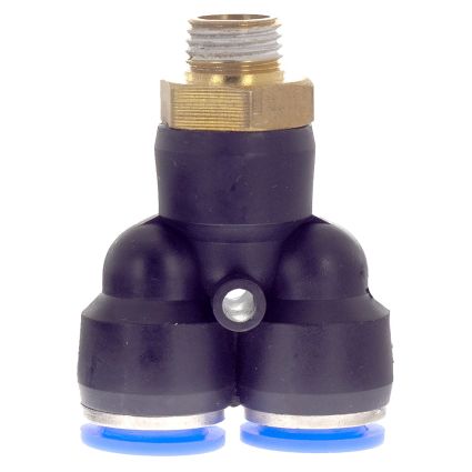 Штуцер цанговый (Y-образный) Ø12*12*12мм МТ 1/4&amp;quot; Sigma (7027891) - 2