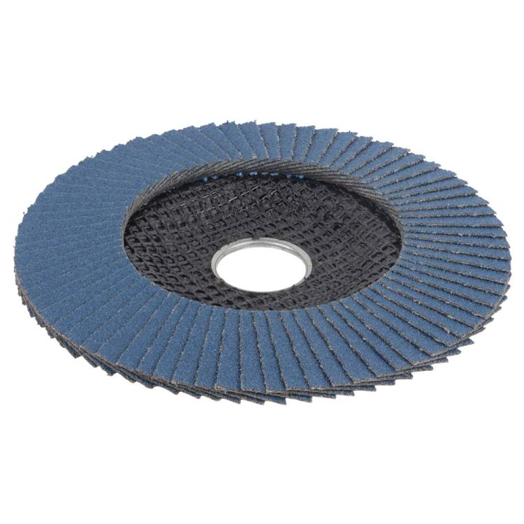 Круг лепестковый торцевой Т29 (конический) ZA Ø125мм P100 Sigma (9173551) - 4