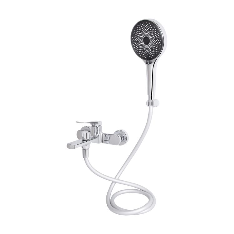 Змішувач для ванни Qtap Slavonice (з душовим гарнітуром) QTSLV259CRM48034 Chrome - 3