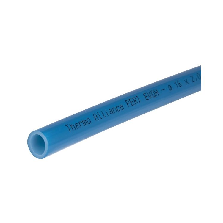 Труба з шитого поліетилену ф 16*2 PE-RT EVOH (320 м) Blue Thermo Alliance - 1