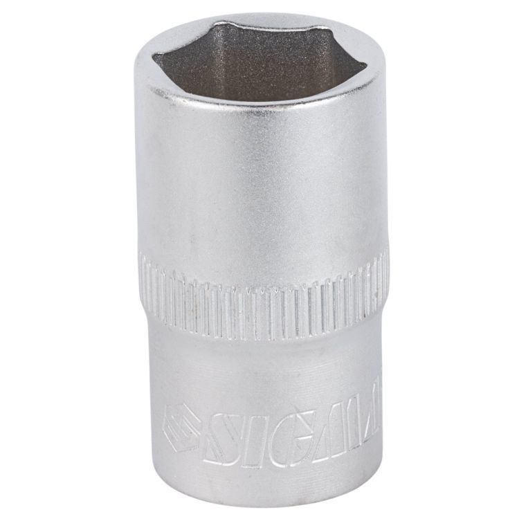 Насадка шестигранная короткая 1/2&amp;quot; 16мм CrV mid Sigma (6071161) - 2