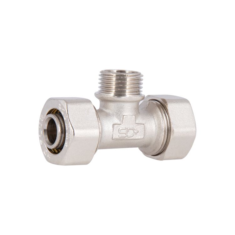 Трійник обтискний SD Plus 20х1/2&amp;quot;х20 ЗР SD160W201520 - 1