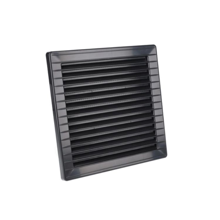 Решітка airRoxy AKUSzSg 170x170 100 graphite (02-256) - 3