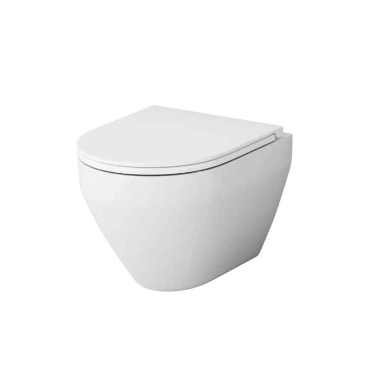 Унитаз подвесной C701700WH Spirit FlashClean, без сидения, AM/PM - 1