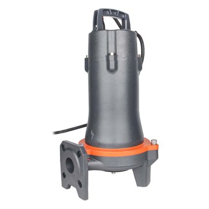 Насос канализационный 380В 2.2кВт Hmax 23м Qmax 400л/мин (с режущим механизмом) LEO 3.0 (7739633) - 4
