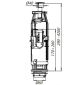 Спускная арматура АС-05 кнопка - 2