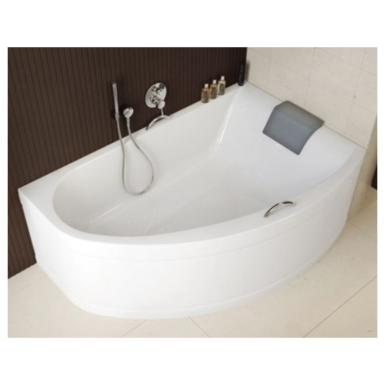 MIRRA ванна асимметричная 170*110 см, левая, с ножками SN8, элементами крепления и подголовником - 2