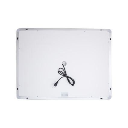 Дзеркало Qtap Mideya (DC-F908) 800х600 з LED-підсвічуванням Touch, з димером, рег. яскравості QT2078F908W - 5
