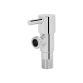 Кран кутовий Thermo Alliance Standart (палочка) 1/2&amp;quot;ЗЗ, нерж, хром, керам. буксу TAS349W1515 - 1