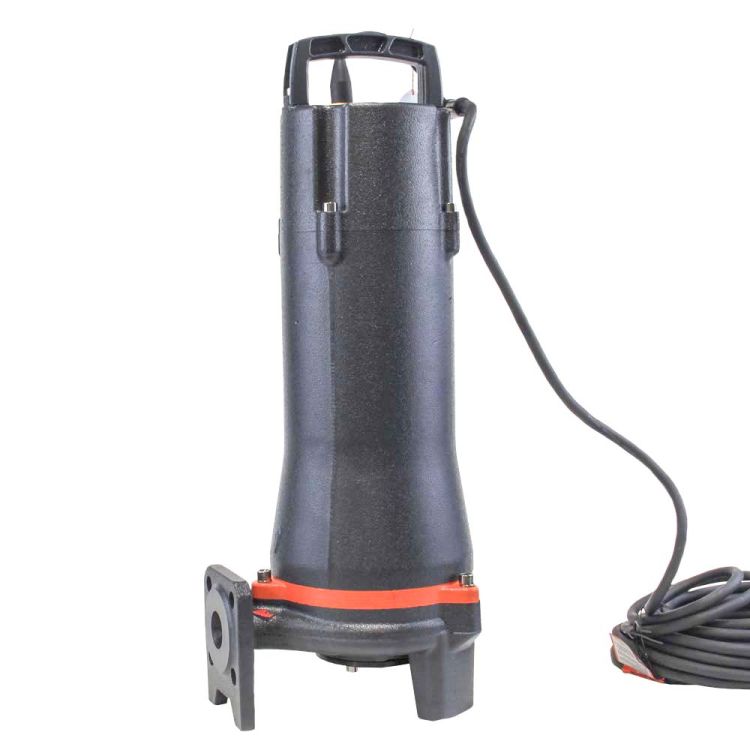 Насос канализационный 1.5кВт Hmax 23.м Qmax 170л/мин (с режущим механизмом) LEO 3.0 (773953) - 2