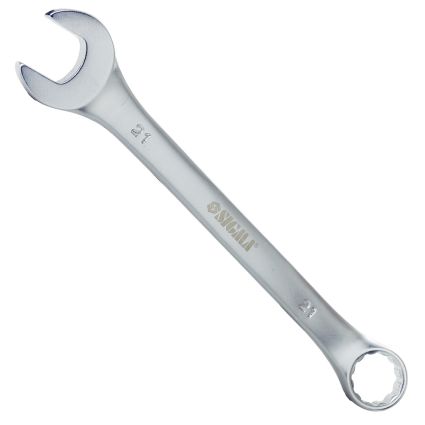 Ключ рожково-накидний 21мм CrV satine Sigma (6021211) - 5