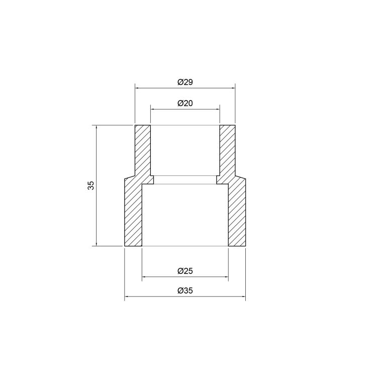 Муфта PPR Thermo Alliance 25х20 - 2