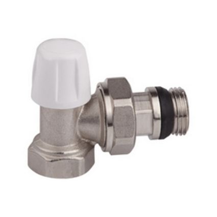 Кран радиаторный Icma 1/2&amp;quot; с антипротечкой угловой без ручки №805+940 - 1
