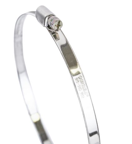 Хомут черв'ячний нержавіючий 9мм D120-140мм 10шт Sigma (2510201) - 2