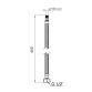 SD FORTE Шланг для воды, NYLON М10*60 см (пара) SF390W60 - 2