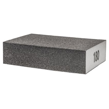 Губка шлифовальная четырехсторонняя 100х70х25мм P180 Sigma (9130691) - 4