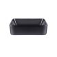 Комплект Qtap Tern: Раковина накладна прамокутна 475х370х140 мм Matt Black + Донний клапан PU03 - 3