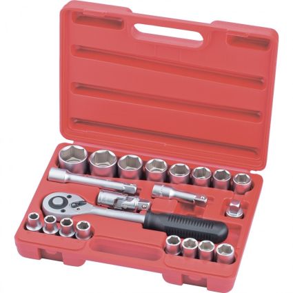Набор слесарно-монтажный с квадратом 1/2&amp;quot;, 21 предм. MTX MASTER 135219 - 1